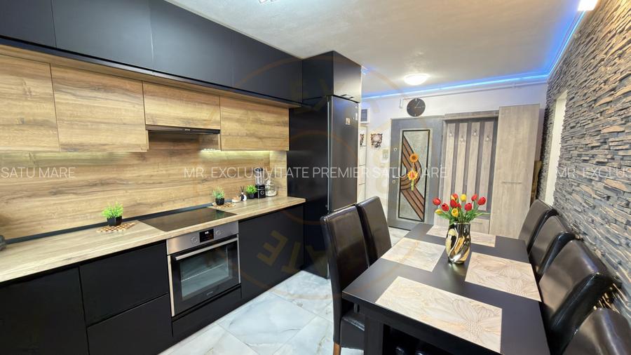 Apartament 2 camere MV2, Etaj IV, Zona Kaufland - Str. W.A. Mozart - Carei - 2