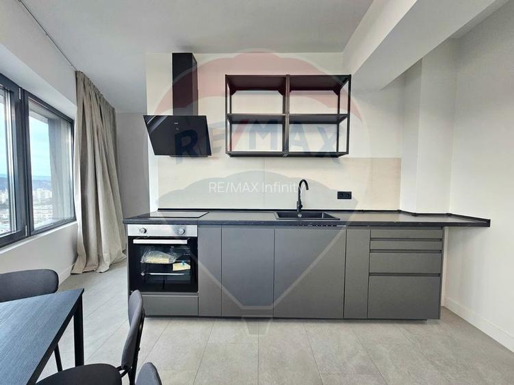 Studio de închiriat în West City Tower - nou, confort si parcare - 4