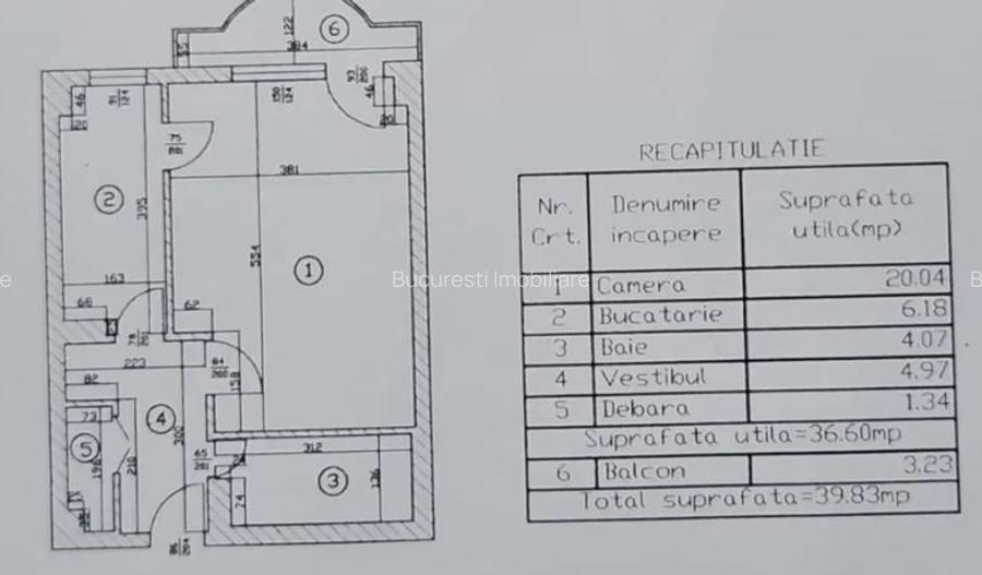 Garsoniera,Nerva Traian,Timpuri Noi,bl.1990,et.4/8,DECOMANDATA,Libera - 6