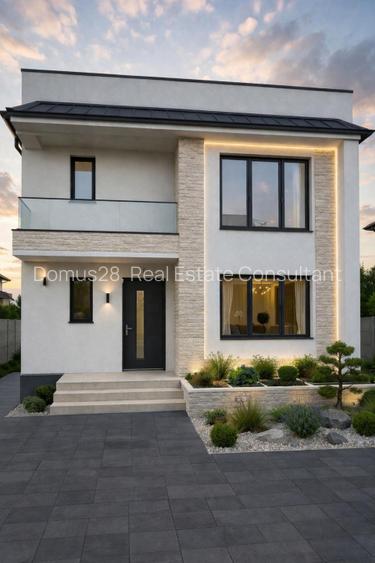 Vila individuală, 4 camere, 3 bai, teren 440 mp, Comuna Berceni - 3