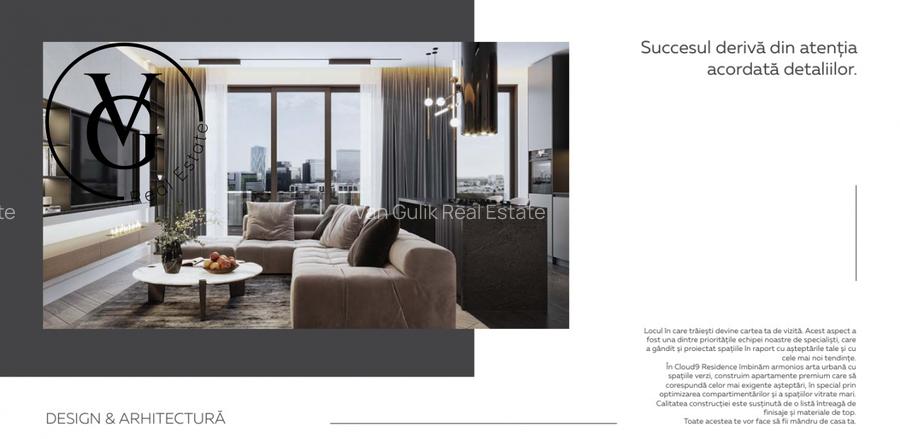 Apartament 2 camere Cloud 9 Pipera - bloc nou - 4