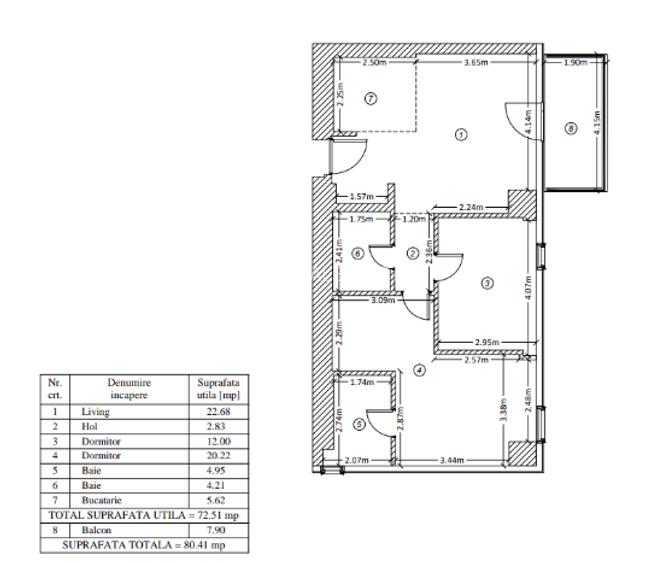 3 CAMERE DE VANZARE // ONE MIRCEA ELIADE - 1