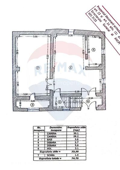 De închiriat – Parter vilă pretabil depozitare / logistică – 73,3 mp - 4