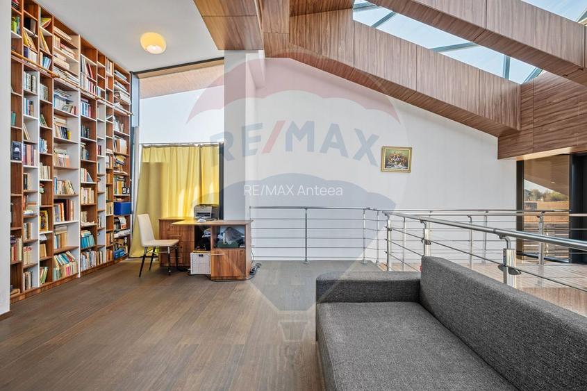 Vilă Futuristă: Eleganță & Inovație la limita pădurii, piscină, 4500mp - 42