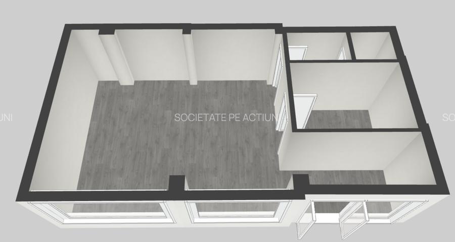 Spatiu Comercial de inchiriat Sibiu, Vasile Aaron bl.81, parter Pret Negociabil - 3