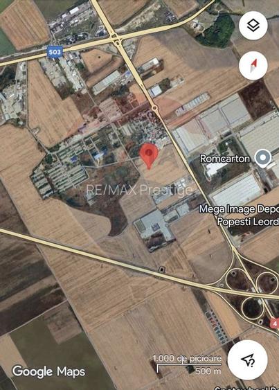 Teren intravilan 10,000mp Popesti-Leordeni intre centura Buc si A0 - 4