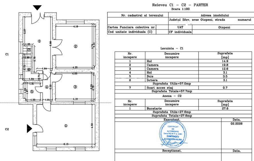 Otopeni inchiriere vila - multiple activitati inclusiv cazare muncitori - 12