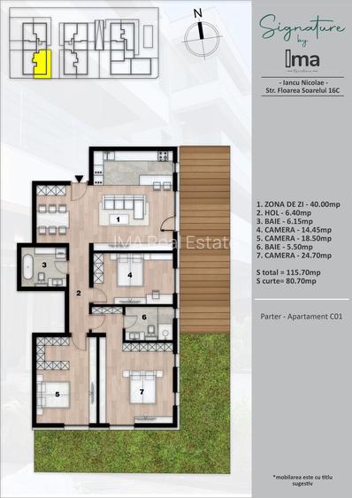4 camere proiect nou IMA Residence Iancu Nicolae - 11