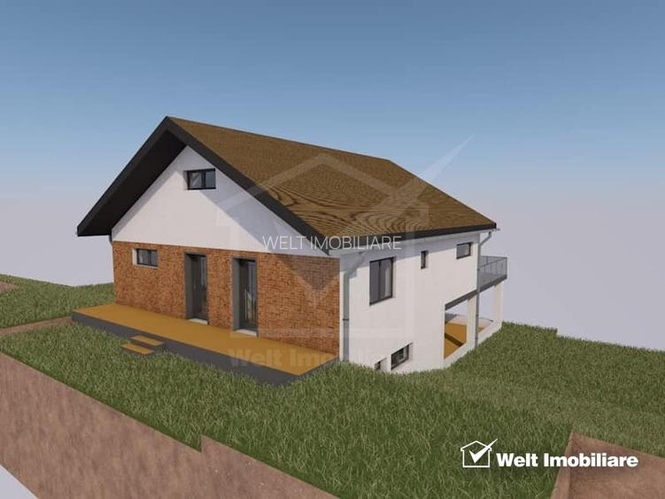 Proiect autorizatie casa P+1, teren 1000 mp, Salicea - 2