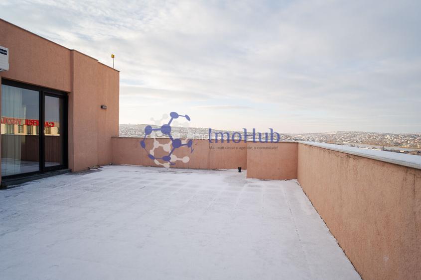 Penthouse de lux, 166 mp,  3 camere, terasă panoramică – Visoianu - 34