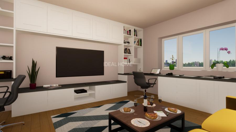 Apartament 3 camere decomandat cu 2 bai, etaj 1, zona Calea Manastur - 2