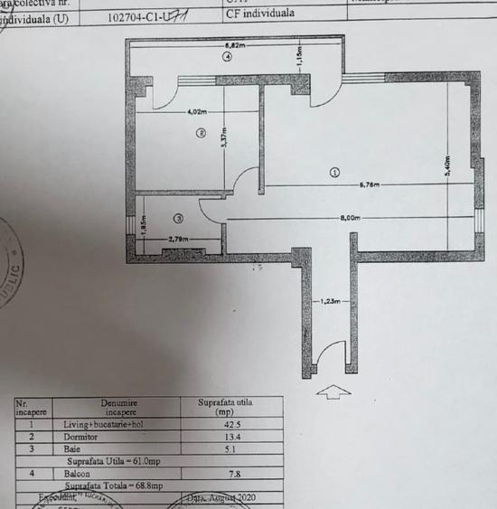 Apartament 2 camere de vanzare - Teilor Residence, Pitesti
