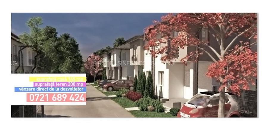 VILE P+1, 4 camere+Teren 210 mp.zona Otopeni-DIRECT DEZVOLTATOR-COMISION 0% - 33