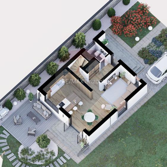 VILA JOY - Casa individuala noua, 4 camere, teren de 430 mp - 3