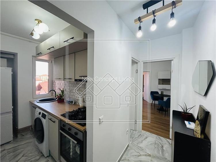 Apartament de vanzare in Sibiu - 37 mp utili - Etaj intermediar - - 3