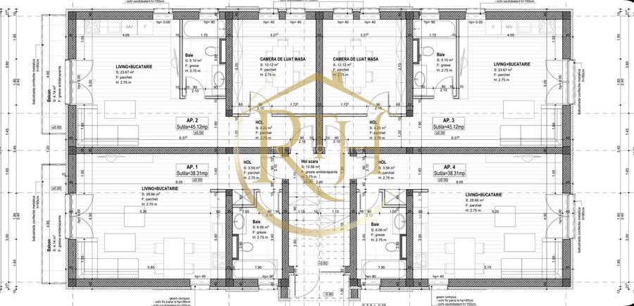 Oferim spre vanzare apartamente cu 2 camere,  Giroc, Calea Urseni 0% Comision - 9
