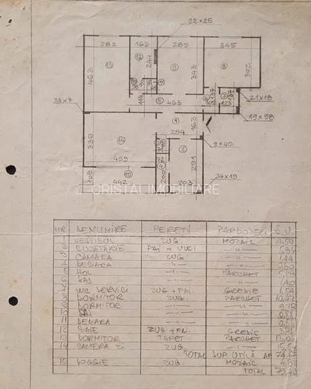 Vanzare Apartament 4 camere, 80mp, 2 bai, in Titan, 2 min metrou - 7
