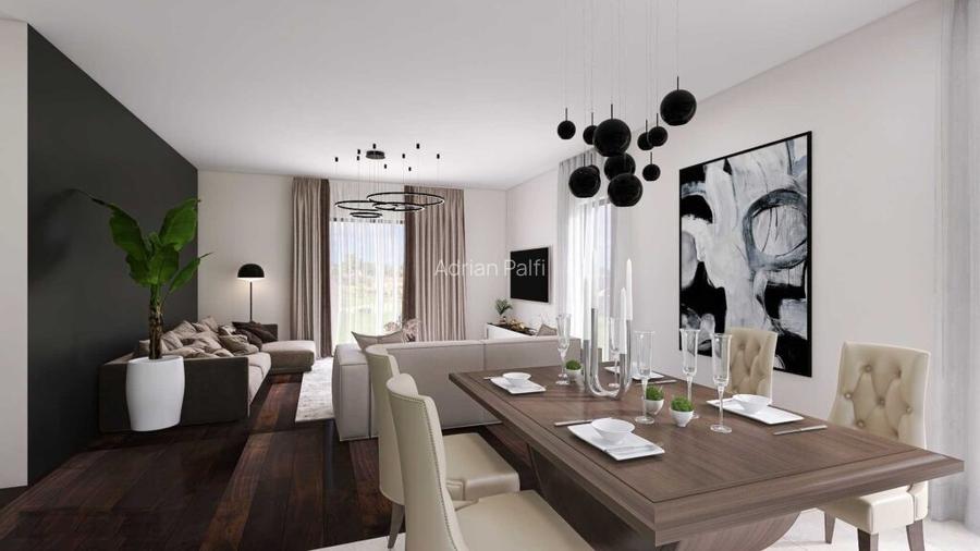 Casă parter 4 camere, 500 mp teren, NZEB – semifinisat cu posib. personalizare - 9