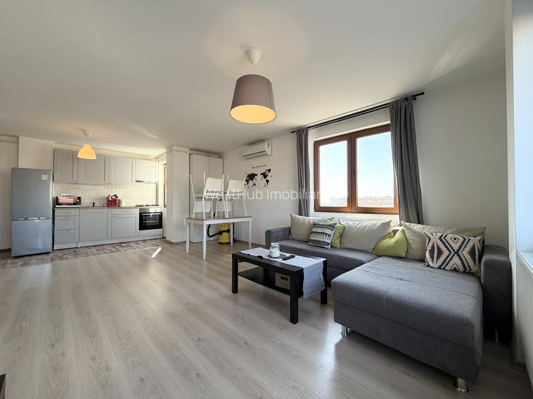 Apartament 2 camere, 54mp utili, etaj 7, lift, mobilat -Torontalului - 5