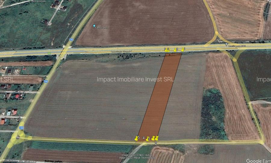 Autostrada Soarelui , iesire Branesti - 2