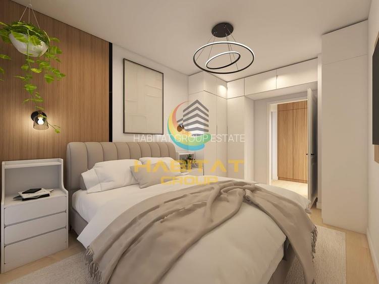 Apartament cu 3 camere langa statia de metrou, Strada Biruintei, imobil premium - 2