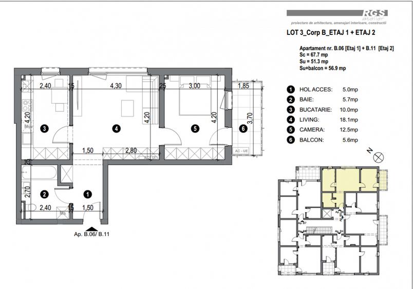 Apartamente 1-2 sau mansarda, suprafete 40-60mp, Complex rezidential Comision 0 - 15