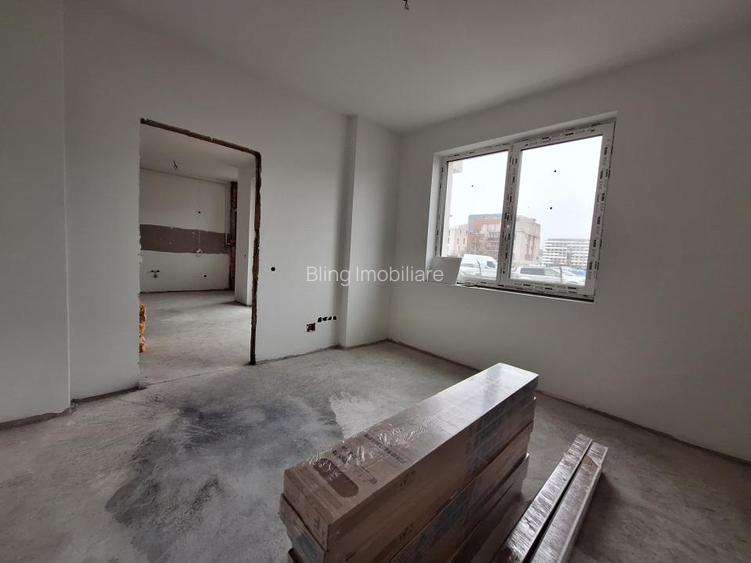 Apartament cu 2 camere, 44,25 mp. balcon, zona Cetatii - 5