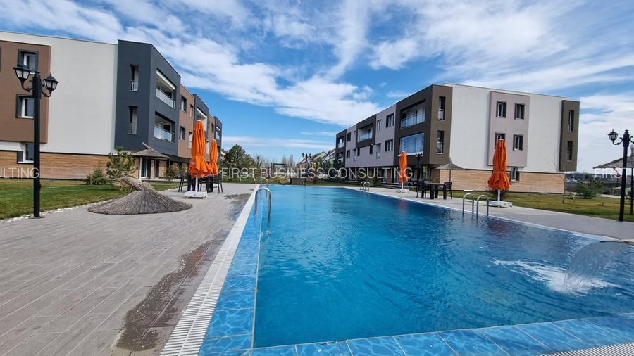 APARTAMENTE 2 camere in Complex cu Piscina zona Otopeni bloc NOU-COMISION 0% - 22