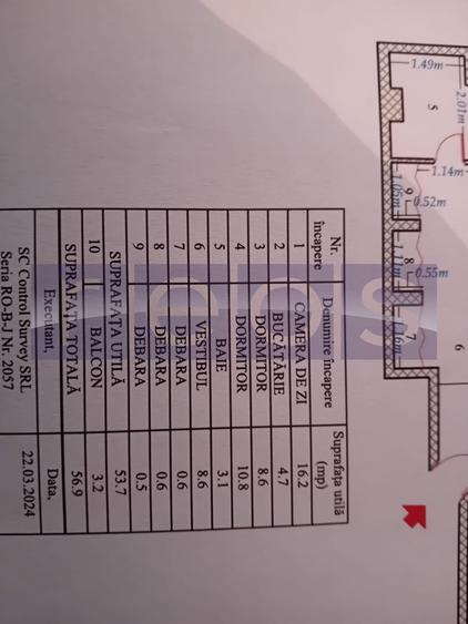 VÂNZARE 3 CAMERE | NICOLAE GRIGORESCU | MOBILAT SI UTILAT - 19