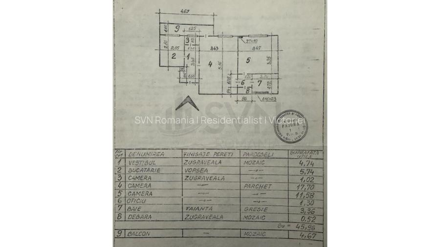 REA1028143 Apartament 2 Camere I De Vanzare I Ion Mihalache - 10