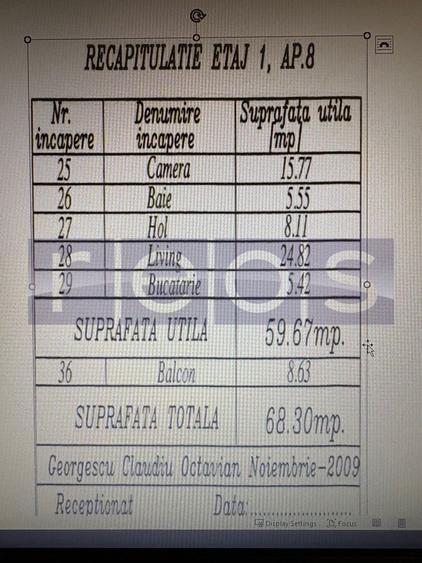 Apartament 2 camere 60 mp  | Obor Towers | loc de parcare subteran - 9