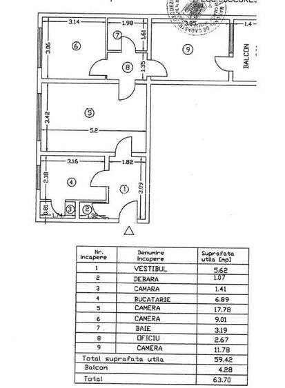 Apartament 3 camere Piata Sudului - 8