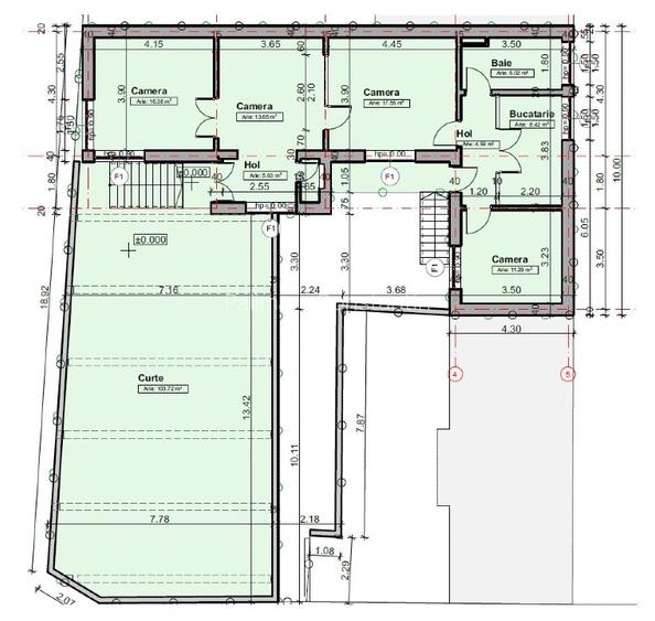 🏡 Închiriez o parte din vilă istorică | 4 camere + curte | Ultracentral  - 3