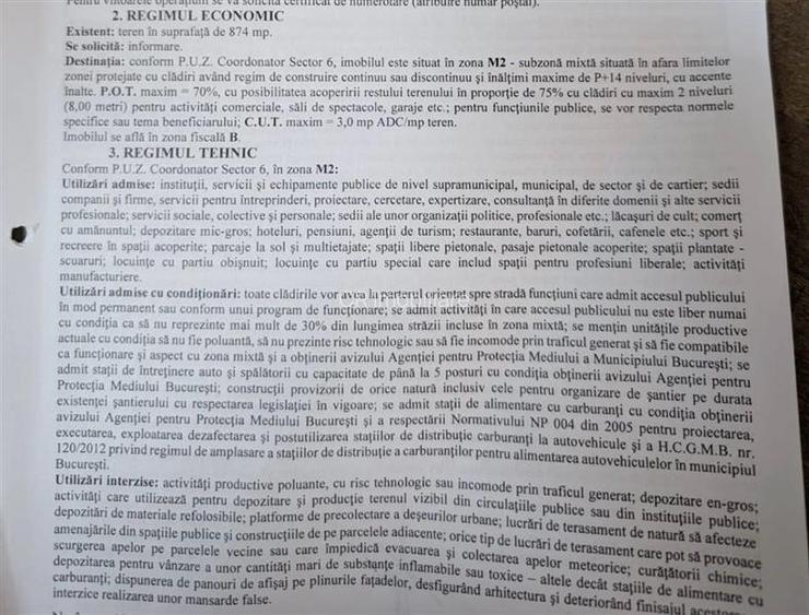 Vanzare Teren 874mp Militari Uverturii Piata Gorjului - 4