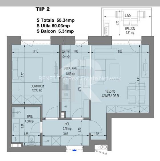 Apartament 2 camere | Nusco City | Faza 2 | Iunie 2026 - 11
