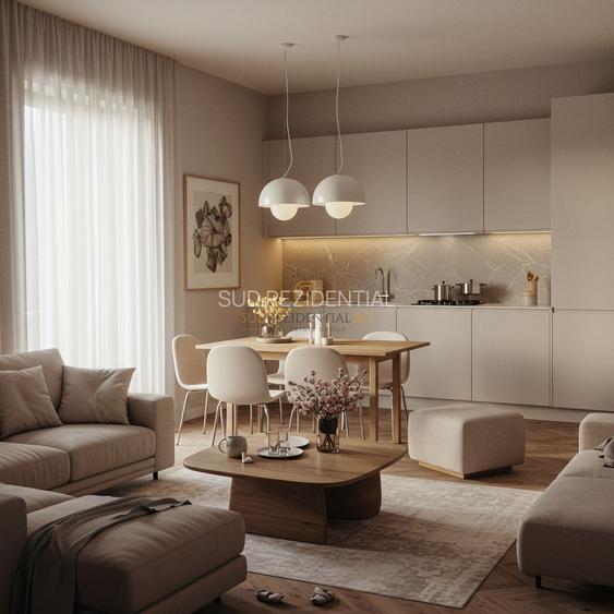 Apartament tip studio de vanzare, 2 camere, bloc nou, zona Metalurgiei - 4