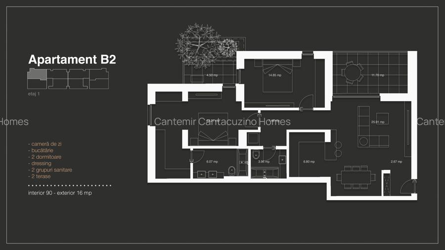 20 apartamente noi cu 3 camere in proiectul CC Homes: www.cchomes.ro - 8