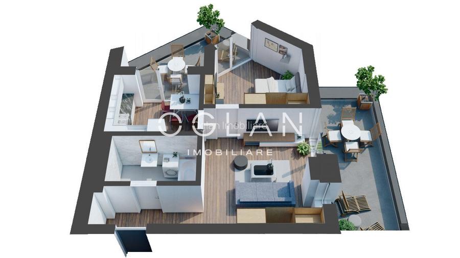 Apartament 2 camere  exclusivist - Doamna Stanca - 9