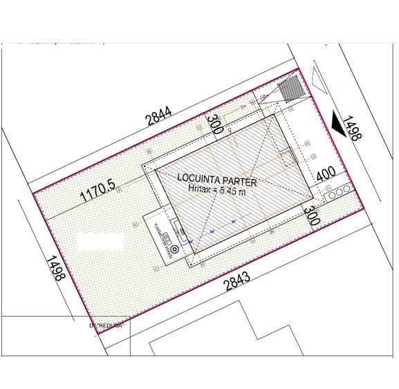 Casa 4 camere, 2 bai, 106 mp utili, Teren 430 mp, Berceni Str Fluturilor - 11