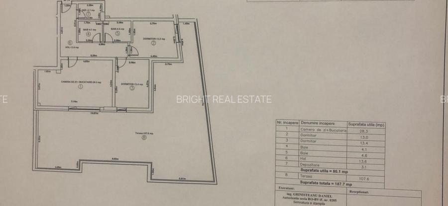Apartament 3 Camere, Terasa Panoramica, Spatii Generoase, Tractorul - 1