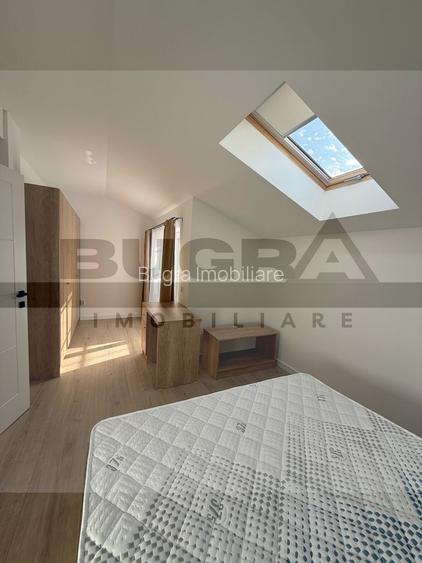 Apartament cu 4 camere, 100 mp, parcare,  gradina,  zona L. Merlin - 12