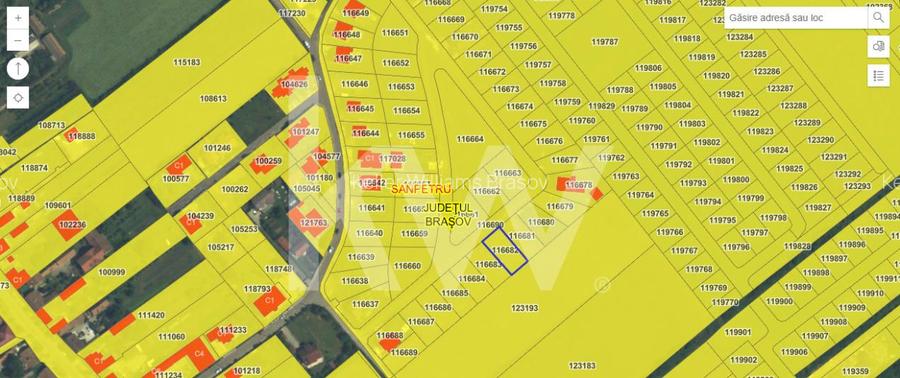 Teren intravilan 585mp Sanpetru, panorama Lempes si padure, Comision 0% - 13