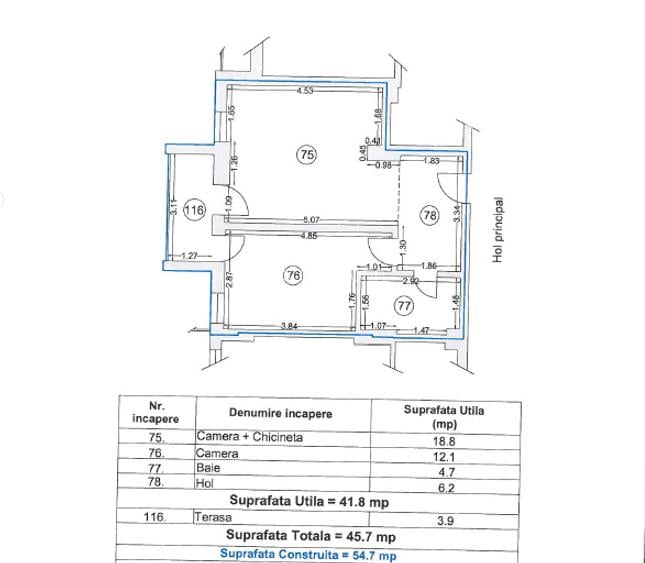 Apartament in rezidenta cu restaurant, piscina si loc de joaca - 11