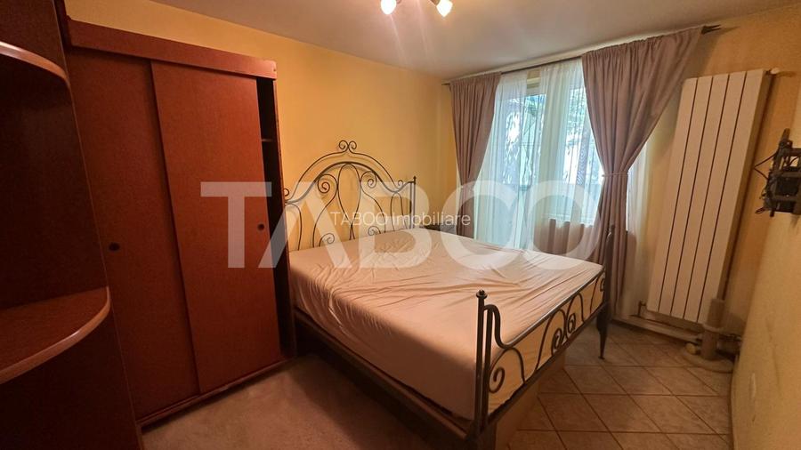 Apartament 3 camere cu balcon mobilat utilat zona Rahovei Sibiu - 5