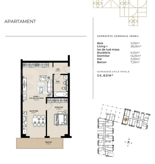 OPORTUNITATE ! Apartamente 2 camere, la cel mai mic pret din Cluj Napoca! - 5