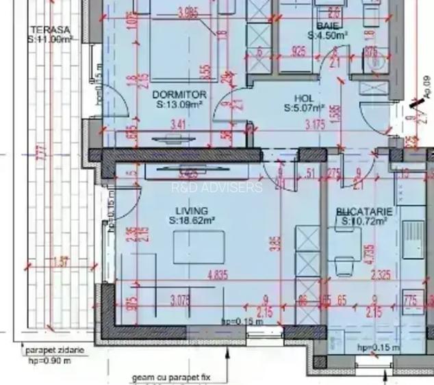 Apartament 2 camere decomandat STB la 5 minute Theodor Pallady - 2