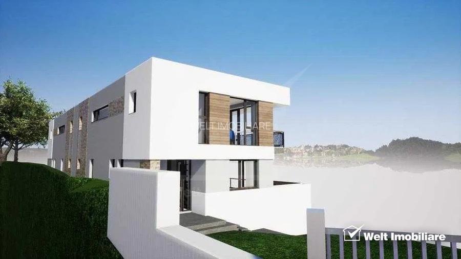 Duplex semifinisat, 220 mp, 1200 mp teren, Feleacu, vedere panoramica - 7