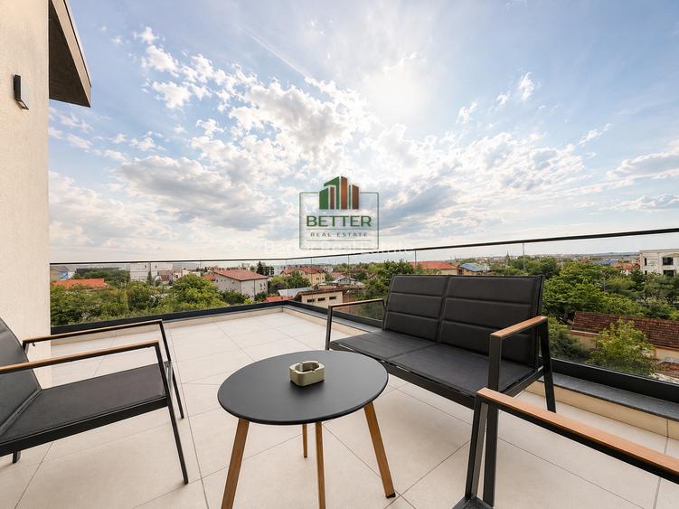Penthouse 3 Camere | 2 Băi | Suprafață 123 mp  | 2 Parcări | Prima Închiriere - 14