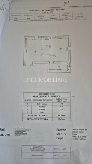 2 camere cu terasă generoasă – Zona Rediu, Bloc 2018, Mobilat, Loc Parcare - 9