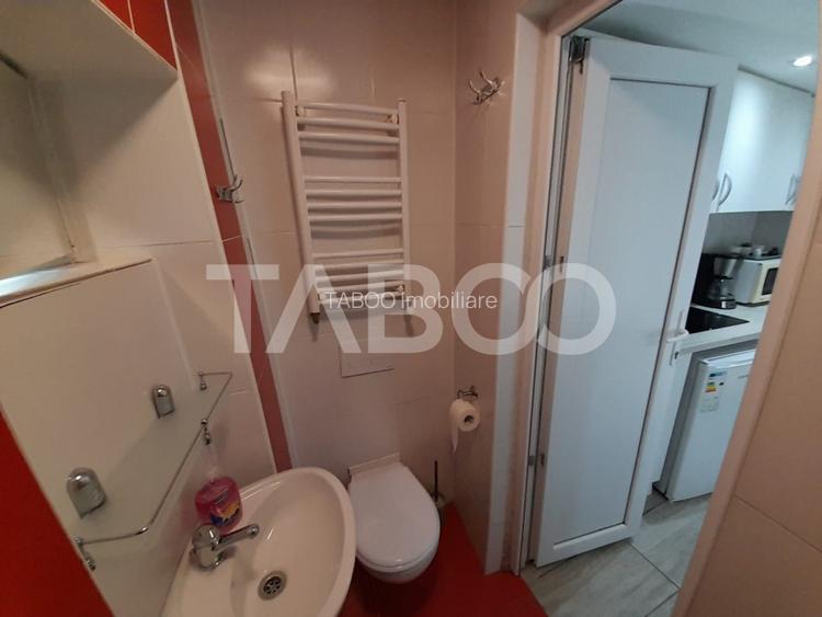 Garsoniera cocheta 30 mp la parter de vanzare Ultracentral Sibiu - 13